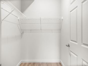 Walk-in closets**